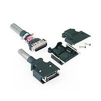 3M Electronic Solutions Division 10150-3000PC ຂໍ້ມູນ Micro-D D-Sub Connectors 50P MINI D RIBBON .050" SOLDER PLUG