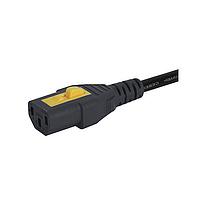 Schurter 6051.2083 ສາຍພະລັງງານ AC ມີລັອກ EU Cordset 10A 3m V-Lock