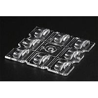 Ledil C16038_STRADELLA-8-T2-PC ເລນ LED ເລນອາເລຍຮູບສະແກນ 8 ຕຳແໜ່ງ 49,5+49,5mm (D)