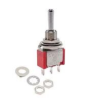 E-Switch 100SP1T1B1M1QEH ສະຫນັບສະຫນູນ Toggle Switch SPDT ON-ON Panel MNT