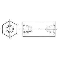 RAF Electronic Hardware 2171-632-SS-20 ເຮັກ 5/16 ເຮັກ X 1/2 ຄວາມຍາວ ເຮັກ Standoff