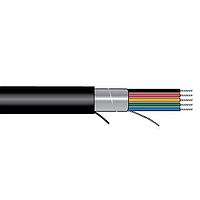 Alpha Wire M39049 BK005 ເສັ້ນສາຍຫຼາຍສາຍ 20 AWG PE 100 FT SPOOL ສີດຳ
