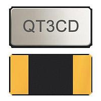 TXC QT3CD-32.768KEZY-T ຄຣິສຕາລ໌ 3.0x1.5 - 32.768KHz Quartz Xtal / Ceramic, +/-10ppm a.25C, 7pF