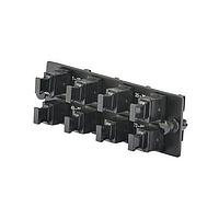 Panduit FAPH0812CGMPO ຕົວເຊື່ອມເສັ້ນແຟບເບີ FAP ມີ 8 ອະແດບເຕີ MPO HORZ, CG