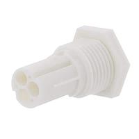 AMP Connectors - TE Connectivity 293598-1 ກອງຖົງແບດເຕີຣີ 3P M-Line Pin HSG Panel Mount Unsealed