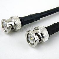 Fairview FMC0808240 BNC Male to BNC Male Cable LMR-240 Coax with Times Microwave Connectors