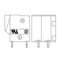 AMP Connectors - TE Connectivity 1-1776259-2 ບລັອກຂໍ້ຕໍ່ຄົງທີ່ BD MT ບໍ່ມີສະກຣູ 5.0mm ສ່ວນບົດສູງ