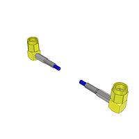 Samtec RF174-01RP1-01RP1-0204 ການປະກອບສາຍສັນຍານ RF 50 Ohm ການປະກອບສາຍສັນຍານ RF, ສາຍ RG 174