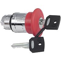 SCHNEIDER ZB4BS944 ປຸ່ມ MUSHROOM ຄວບຄຸມດ້ວຍກະແຈ