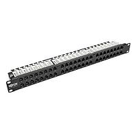 Tripp Lite N052-048-1U ແຜງຕໍ່ສາຍປະເພດ Rack-Mount H/D UTP 110-Type Patch Panel