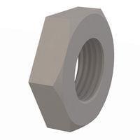 Essentra Components 0437518PJN ແຈມນັດເຮັກຊ໌ Jam Nut, 3/8-18 Thread, .280 Height