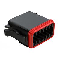 Amphenol SINE Systems AT06-12SX2 ຕົວເຊື່ອມຕໍ່ 12-ທາງ, ຕົວເຊື່ອມຕໍ່ຍິງ, ກະແຈຕຳແໜ່ງ X2