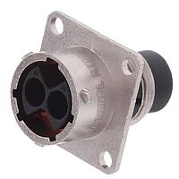 Amphenol SINE Systems RT00122PNH ຕົວເຊື່ອມຕໍ່ Receptacle, ຂອງຝາສີ່ຫົວ, 4 (2+2) ຕຳແໜ່ງ, ຜູ້ຊາຍ, ຂະໜາດ Shell 12