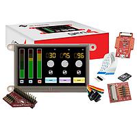 4D Systems SK-gen4-43DT-PI Starter Kits Starter Kit ສໍາລັບ gen4-uLCD-43DT-PI ມີ 4D Serial Pi Adaptor, 4D-UPA, ບັດ microSD ອຸດສາຫະກຳ 4GB, ສາຍ FFC 150 mm, ສາຍ ribbon 5 ທາງ ຜູ້ຍິງ-ຜູ້ຍິງ ມີ adaptor ຜູ້ຊາຍ-ຜູ້ຊາຍ