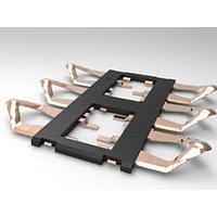 AMP Connectors - TE Connectivity 2287217-1 ກາດຄອນເນັກເຕີ .3H ບລອກ Sim ດ້ານເຂົ້າ 8 X 8.2