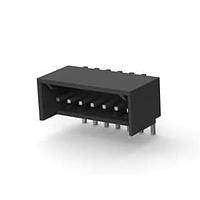 AMP Connectors - TE Connectivity 2-644488-7 ຫົວກັບ SHROUDED HEADER 7P ມຸມຂວາ Post ບາງ