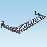 Panduit SRBPBL ບາຣການບຳລຸງຄວາມຕື່ນເຕັ້ນທີ່ສາມາດຫຼັງກັບໄດ້ Strain Reliefs PIVOTING STRAIN RELIEF BAR
