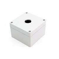 Hammond Manufacturing 1554MPB1 ກອງປຸ່ມກົດ Pushbutton Enclosures Pushbutton Enclosure 1 PB x 22.5mm - 3.5 x 3.5 x 2.4in - Polycarbonate - N4X