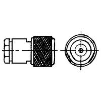 Amphenol SV Microwave 4004-0002 ຕູ້ຕໍ່ RF / ຕູ້ຕໍ່ Coaxial TNC ST PLG