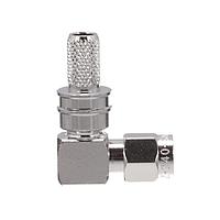 Amphenol Times Microwave Systems EZ-240-SM-RA-X ຕົວເຊື່ອມ SMA-MALE (ປລັກ) ການບັນດັບ CRIMP ຂວາ AN