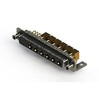 EDAC 630-13W6640-7TE ຕູ້ຕິດຕໍ່ D-Sub ປະສົມມຸມຂວາ ຕູ້ຕິດຕໍ່ພະລັງງານ Combo D-Sub