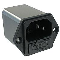 Qualtek Electronics 860-06/005 ຕັ້ງຕົວກັນສະຫນອງໄຟຟ້າ FUSED FILTER 6A