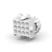 AMP Connectors - TE Connectivity 770055-1 ກອງຮັບສະຫນອງ Receptacle 12P UMNL II CAP- FRONT 94VO