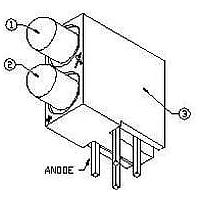 Lumex SSF-LXH2103IID/4 ຕົວບອກການວົງຈອນ LED LED CBI