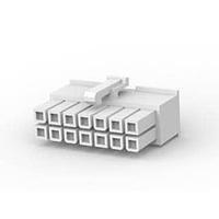 AMP Connectors - TE Connectivity 1-1586765-4 ຮູງຮັບ Receptacle 14P RCPT DUAL F/H GLOW WIRE