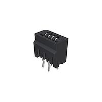 Amphenol FCI HLW4S-2C7HLF ຕົວເຊື່ອມ FFC & FPC 1.00mm Flex Connectors, HLW-S series, 4 Position, Top Entry Non-ZIF Connector, 1mm (0.039inch) Pitch, Kinked Terminal, Halogen free