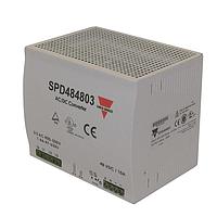Carlo Gavazzi SPD244803 ອຸປະກອນຈົດພະລັງງານ Switching Power Supply, AC/DC, 480W ສາມຟາສ, 48V, ເກັບສະບັບດ້ວຍກະແຈ, IP20, ຕິດຕັ້ງບົດ DIN-Rail, ການປ້ອງກັນເກີນເກັບ, ເກີນແຮງແລະການປ້ອງກັນວົງຈອນສັ້ນ, ຂະໜາດ 150x124x118.8mm ກອງເຫຼັກ