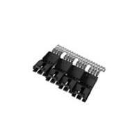 AMP Connectors - TE Connectivity 6-103893-5 ຮູງປລັກ 16 MTE SHRD PIN SR LATCH .100