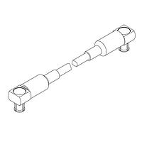 Molex 73419-2260 ການປະກອບສາຍ RF CABLE ASSY, MCX RA PLUG, RG316, 50 OHM