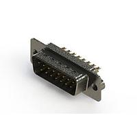 EDAC 627-M15-622-WN2 ຕົວເຊື່ອມ D-Sub - ຕົວເຊື່ອມ D-Sub ຄວາມໜາ້ຄວາມຖືກມາດຕະຖານ ແບບຕັ້ງຕົວແບບຕັດກະເປົາ