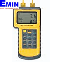 DaiHan T9214T ເຄື່ອງວັດແທກອຸນຫະພູມ 2 ຊ່ອງແບບພົກພາ