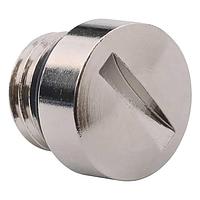 NorComp 854203M-DC ຝາກັນຝຸ່ນ M8 F ຝາກັນຝຸ່ນ-ເຫຼັ້ມເຫລືອງ