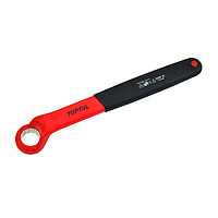 TOPTUL AAAW2424V4 VDE Insulated Single Ring Wrench 75ﾟ Offset (24mm, L=285mm)