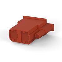 AMP Connectors - TE Connectivity 171447-3 ຮາວຊິ້ງ FF 375 PLUG HSG 2P NYLON BROWN