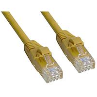Amphenol Cables on Demand MP-5ERJ45UNNY-007 Cat 5e CAT 5E UTP RJ45 ເຫຼືອງ 7