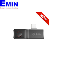 Guide MobiR Air-Dk Grey ກ້ອງຖ່າຍຮູບຮູບພາບຄວາມຮ້ອນສໍາລັບໂທລະສັບສະຫຼາດ (-20°C-120°C; ±3°C)