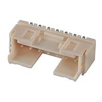 Molex 215932-1070 ພິນເຮດເດີ MiniLock2.5WB SR HDR SMT RA NAT ETP 10P