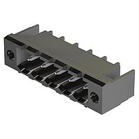 HARTING 14120417006000 ບລັອກຕ່າງຕໍ່ປະກອບປະກັນ Pluggable Terminal Blocks har-flexicon, 4pin male, horizontal pcb mount (THR/SMC), ມີຂາຍສະຫວ່າງດ້ວຍການຍຶດດ້ວຍສະກຣູ, 15Amps, pitch 5.08mm