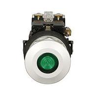 Eaton HT8FBGAF3 ສະຫນັບສະຫນູນກົດປຸ່ມ 2-ຕຳແໜ່ງ ILL P-P MAINT GRN 24V FV LED W/NO