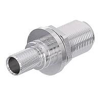 Amphenol Times Microwave Systems EZ-400-NF-BH-X ຕ່າງຫຼັກ N-FEMALE (JACK) BULKHEAD CRIMP