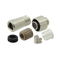 Adam Tech SD-MMN06-FFBBL-S70-000 ປລັກ CONN PLUG FMALE 6POS SOLDER CUP