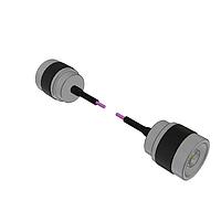 Samtec RF058-06SP2-06SP2-0100 ການປະກອບສາຍສັນຍານ RF 50 Ohm ການປະກອບສາຍສັນຍານ RF