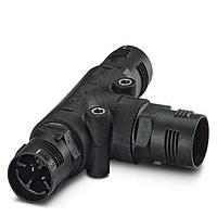 PHOENIX CONTACT 1417489 ຕົວເຊື່ອມຕໍ່ມິຕຣິກຮູບວົງກົມ QPD T 4PE2,5 BK