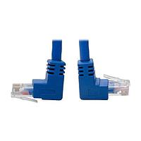 Tripp Lite N204-001-BL-UD Cat 6 1FT CT6 PTCHBL,90DGR ລົງ/ຂຶ້ນ