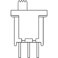 Alcoswitch - TE Connectivity TSS11DG1PC04 ສະຫນັກສະລິດ 2POS SPDT FLUSH, ດ້ານບວກດ້ານບໍ່ມີສີດຳ, ສະຫນັກສະລິດສະໄລດ