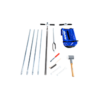 Eijkelkamp 04.02.SC ຊຸດ auger gouge ຫນຶ່ງຊິ້ນ - ດິນອ່ອນ (5 m)